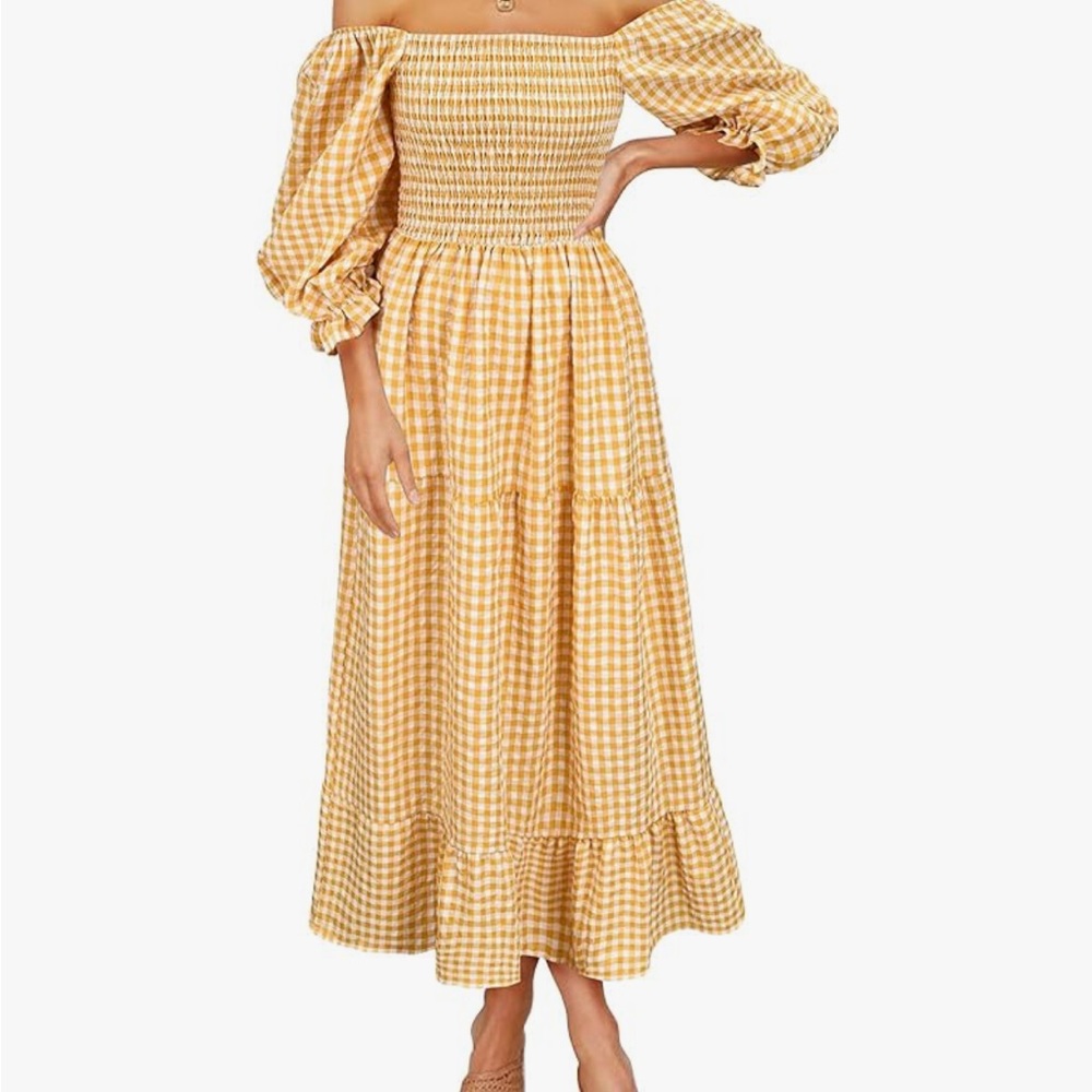 Gingham Summer Dress